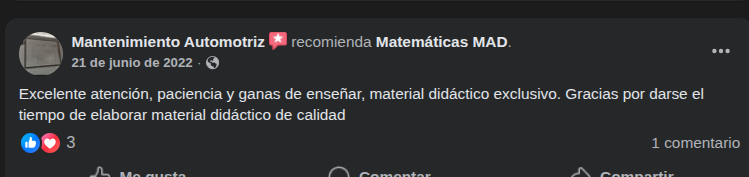 Opinión en Facebook 12