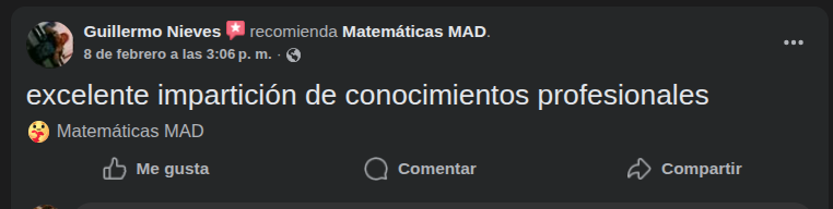 Opinión en Facebook 5