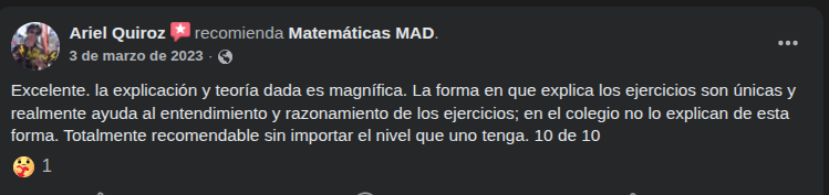 Opinión en Facebook 9